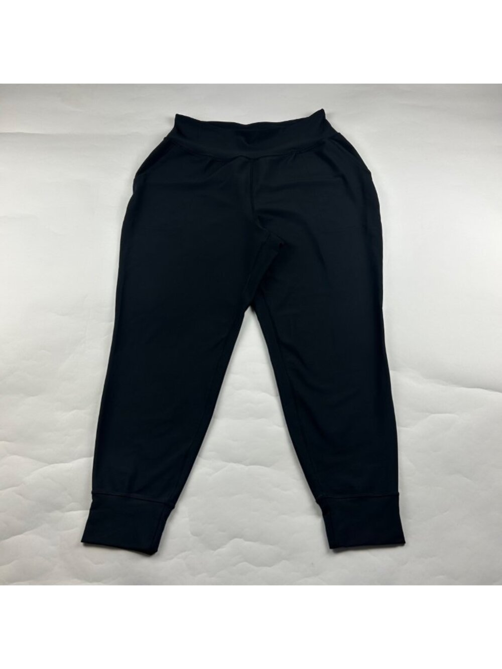 Old Navy Black Powersoft Knit High Rise Banded Athletic Leggings XL